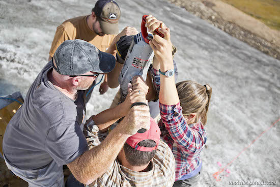 Ice core drilling