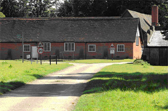 Building at the Rothamsted Research Station