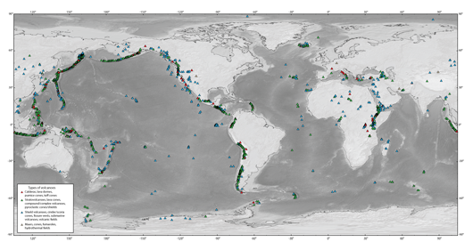 active volcanoes