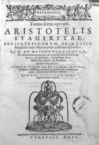 Meteorology by Aristotle