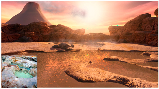 Hydrothermal pool