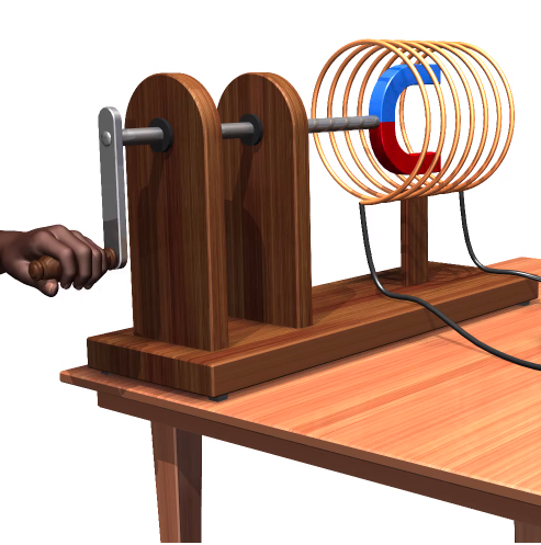 A Simple Electric Current Generator