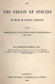 Darwin 1859 Origin