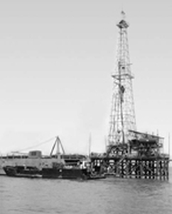 Oil Platform 1947