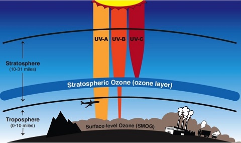Layers of ozone