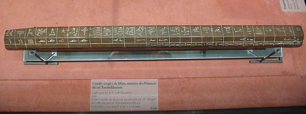 Egyptian cubit rod